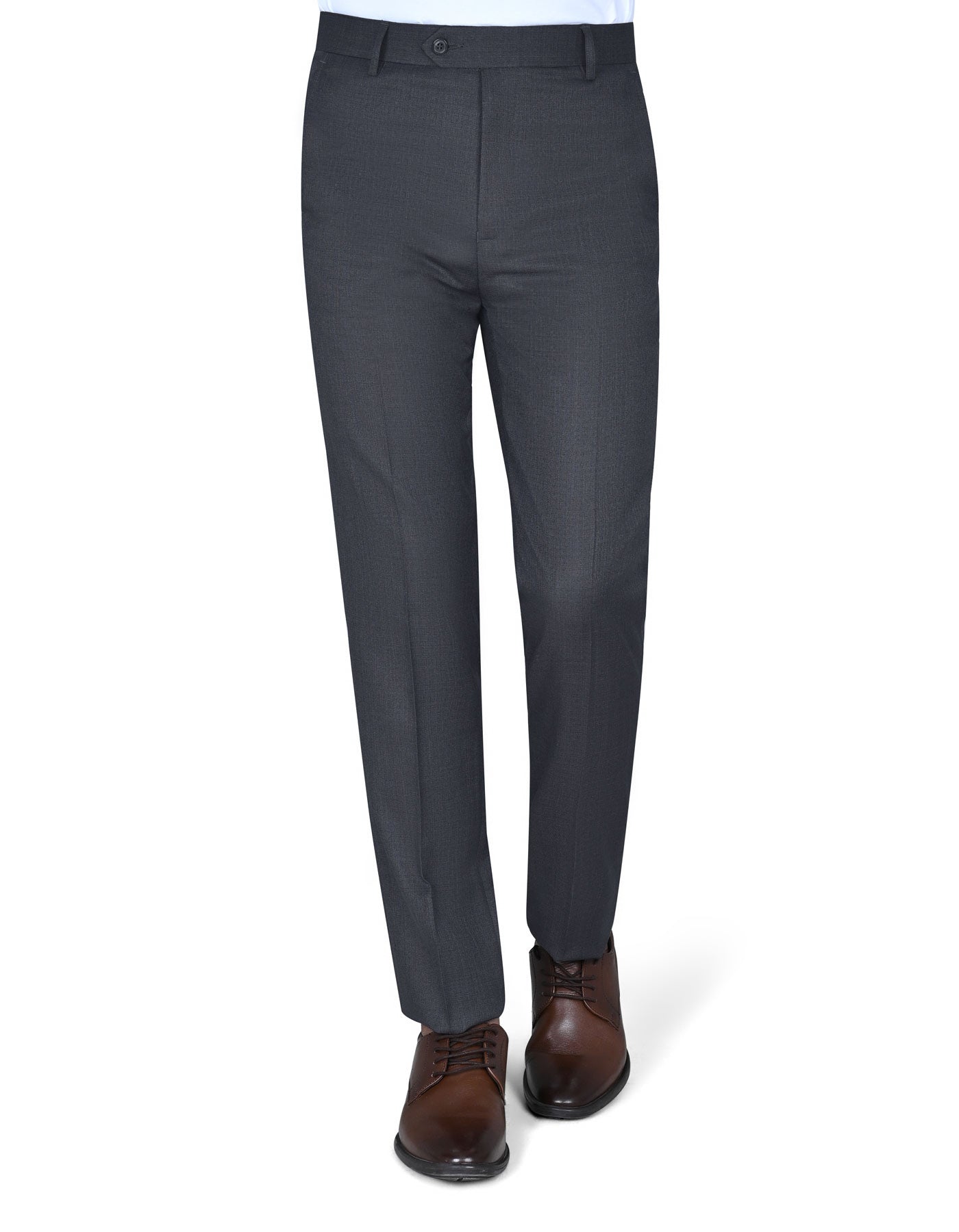 Charcoal Texture Formal Trouser Classic Fit FT512C-30
