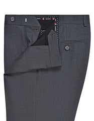 D Charcoal Plain Formal Trouser Smart Fit FT513-1S-32