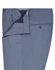 Sea Blue Texture Formal Trouser Classic Fit FT515C-32