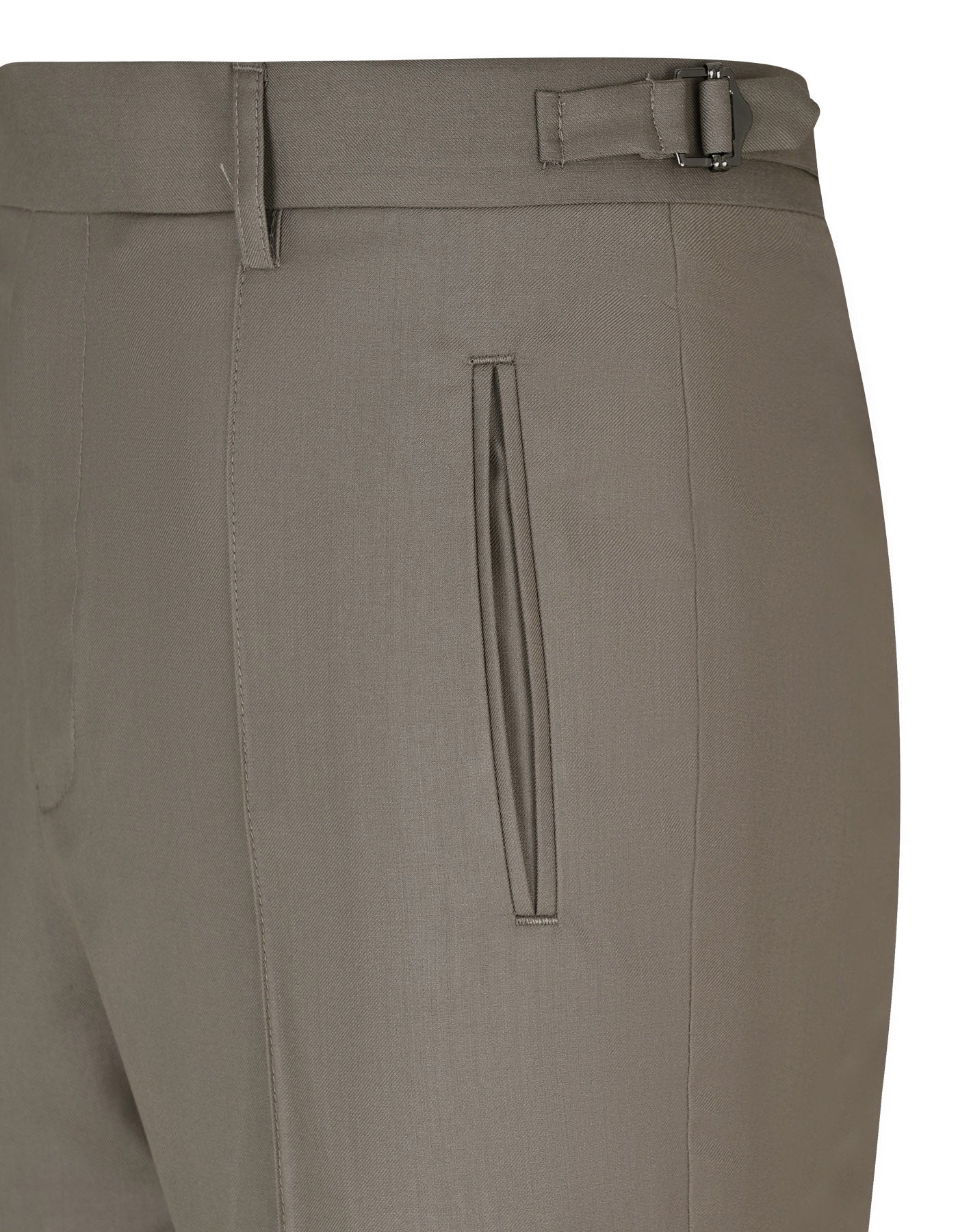 Beige Plain Formal Trouser Classic Fit FT520C-32