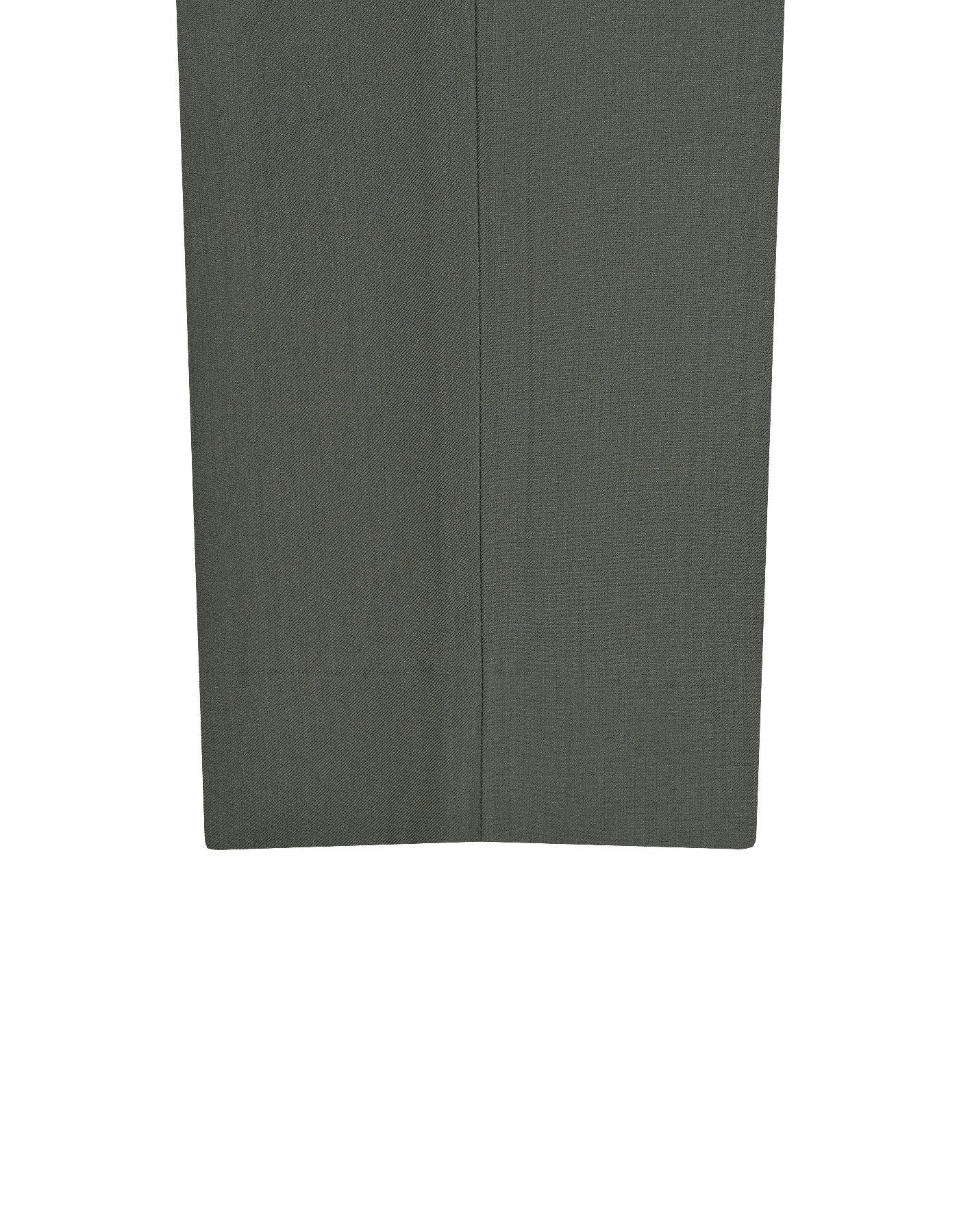 Olive Plain Formal Trouser Smart Fit FT521-1S-34