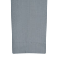 Grey Plain Classic Fit Formal Trouser