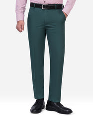 Teal Plain Formal Trouser Classic Fit FT531C-30