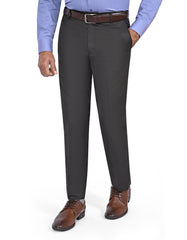 Chocolate Plain Formal Trouser Classic Fit FT537-1C-34