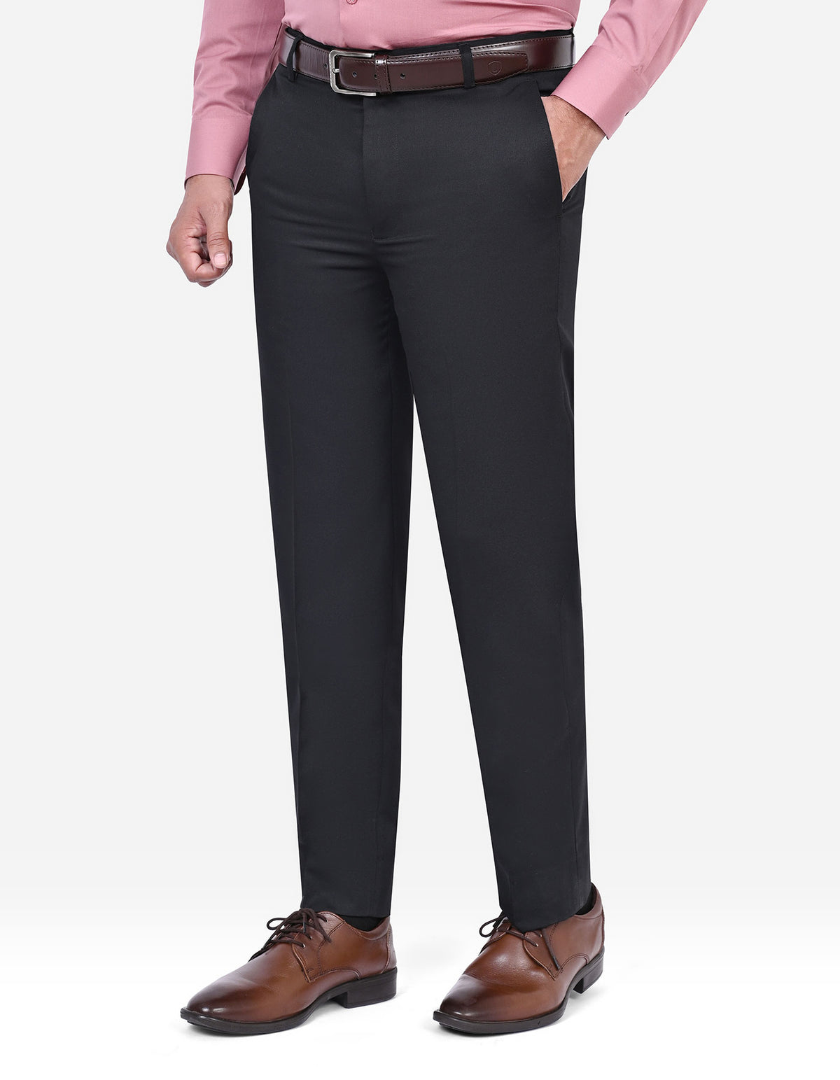 Black Plain Formal Trouser Classic Fit FT540C-30