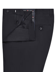Black Plain Formal Trouser Tailored Smart Fit FT552-1S-34