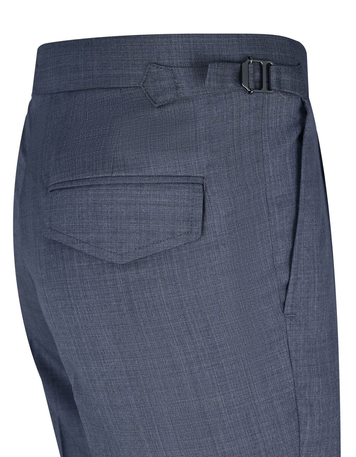 Grey Plain Formal Trouser Classic Fit FT553C-32