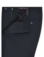 Black Plain Formal Trouser Smart Fit FT562S-32