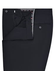 Black Plain Formal Trouser Tailored Smart Fit FT570-2S-32