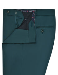 Teal Plain Formal Trouser Classic Fit FT584-1C-32