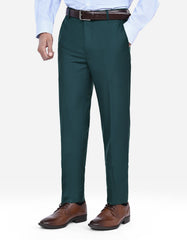 Teal Plain Formal Trouser Classic Fit FT584-1C-30