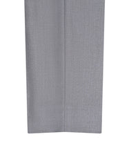 Grey Plain Formal Trouser Classic Fit FT586-1C-34