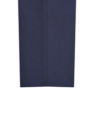 Navy Plain Formal Trouser Tailored Smart Fit FT599-1S-34