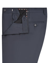 Grey Plain Formal Trouser Tailored Smart Fit FT600-1S-32