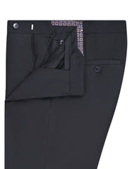 Black Plain Formal Trouser Smart Fit FT611-1S-32