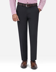 Black Plain Formal Trouser Smart Fit FT611-1S-30