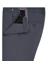 Grey Plain Formal Trouser Classic Fit FT613-1C-32