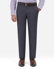 Charcoal Plain Formal Trouser Classic Fit FT615-1C-30