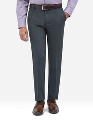 D Green Texture Formal Trouser Classic Fit FT620-1C-30