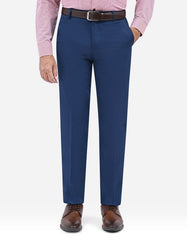Navy Texture Formal Trouser Tailored Smart Fit FT625S-30