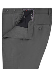 D Grey Texture Formal Trouser Classic Fit FT632-1C-32