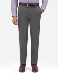 D Grey Texture Formal Trouser Tailored Smart Fit FT632-1S-30