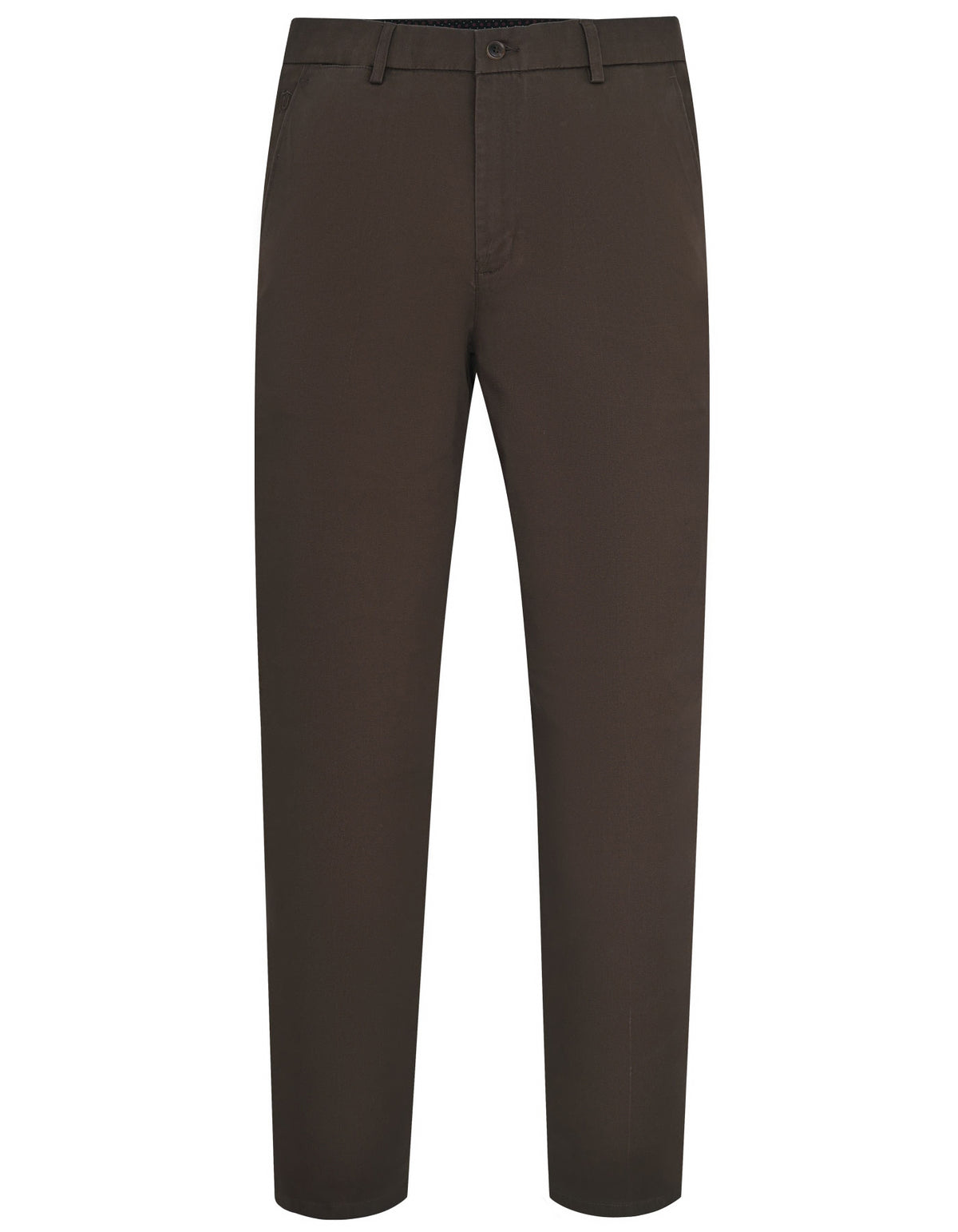 Chocolate Classic Fit Cotton Trouser FTC2402-1C-32