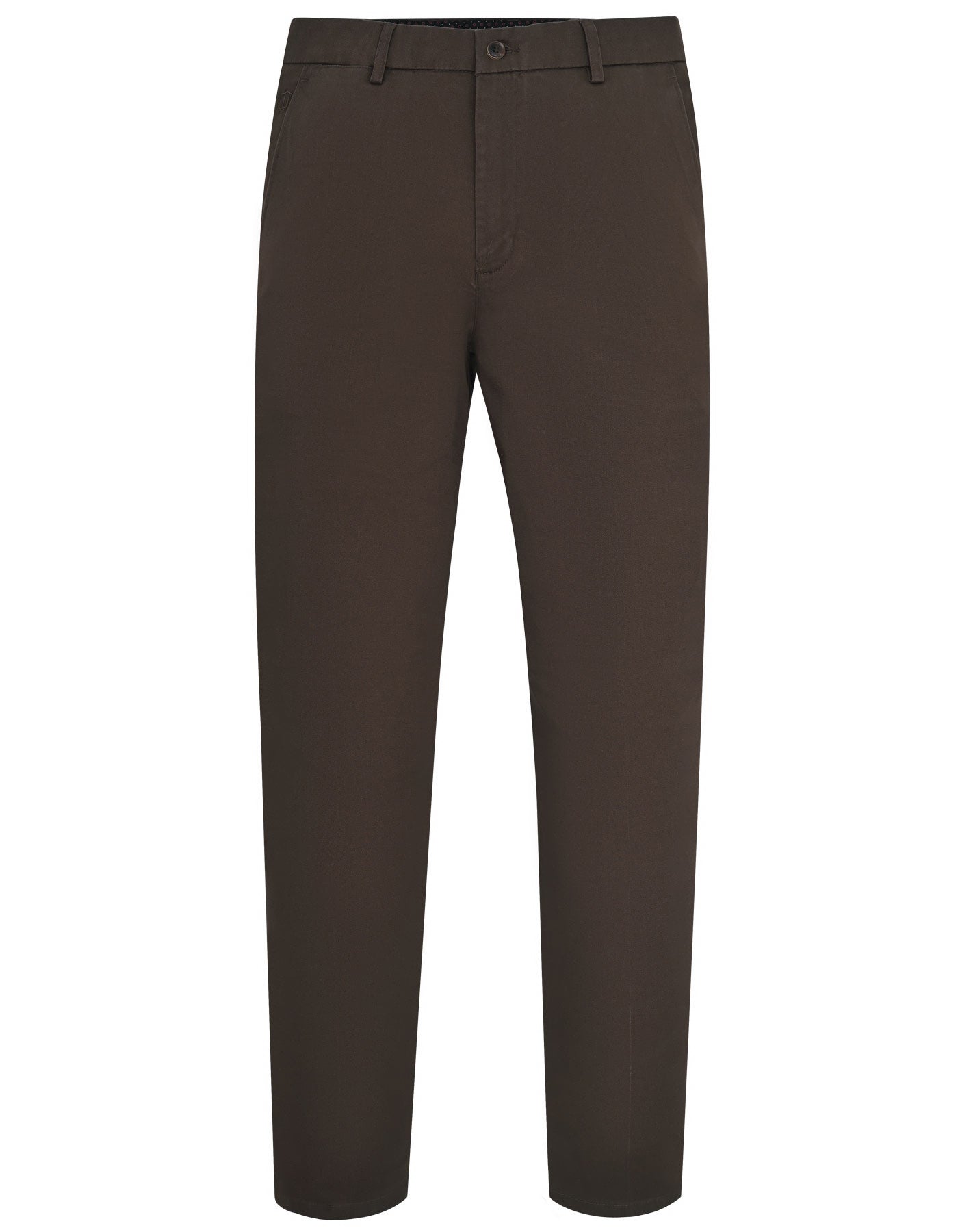 Chocolate Smart Fit Cotton Trouser FTC2402-1S-32