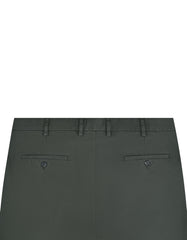 Olive Classic Fit Cotton Trouser FTC2412C-34