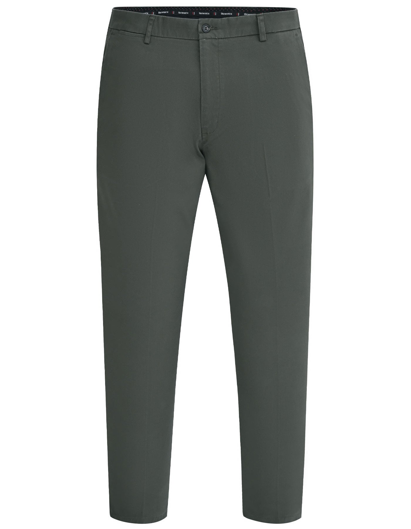 Olive Classic Fit Cotton Trouser FTC2412C-30
