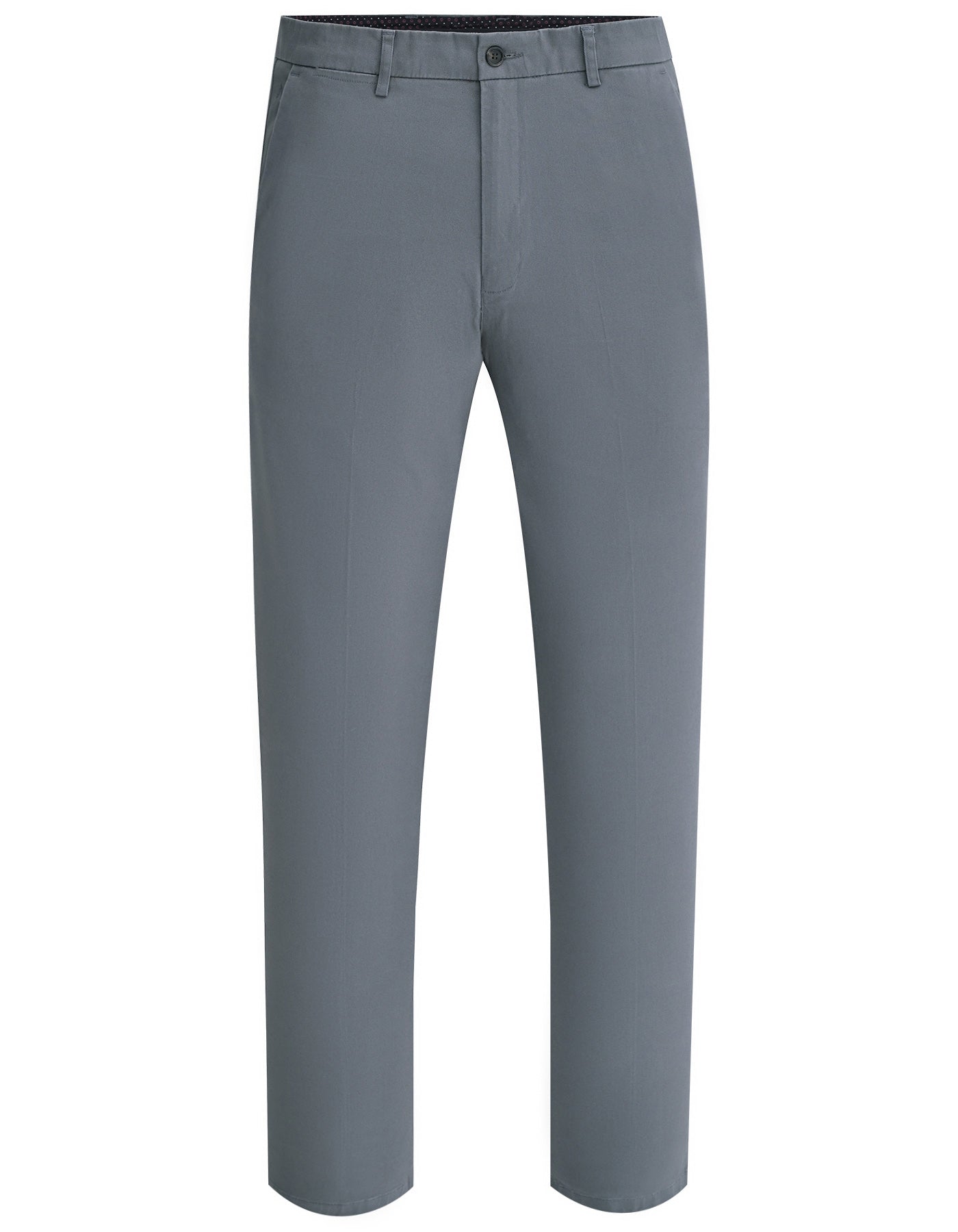 Grey Smart Fit Cotton Trouser FTC2413S-28