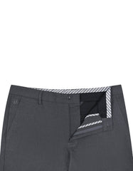 Charcoal Classic Fit Cotton Trouser FTC2421C-30