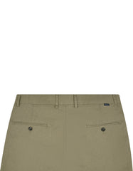 Khaki Classic Fit Cotton Trouser FTC2425C-32