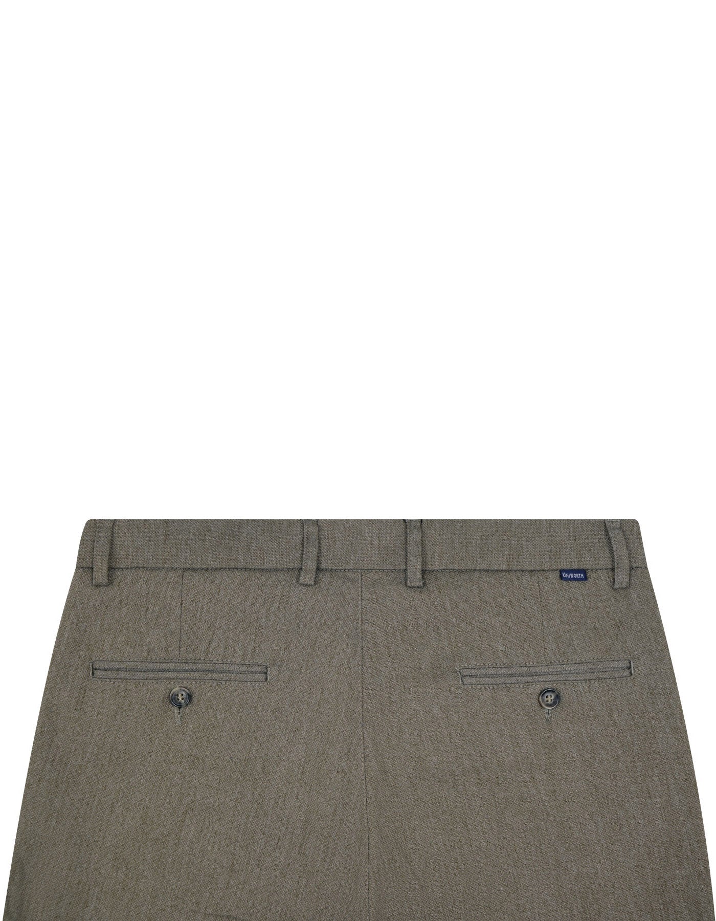 Olive Smart Fit Cotton Trouser FTC2427S-36