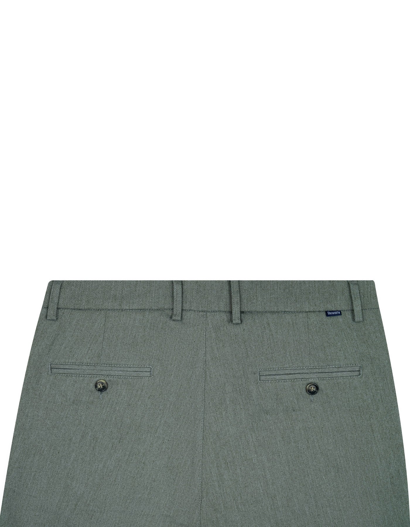 L Olive Smart Fit Cotton Trouser FTC2429S-36