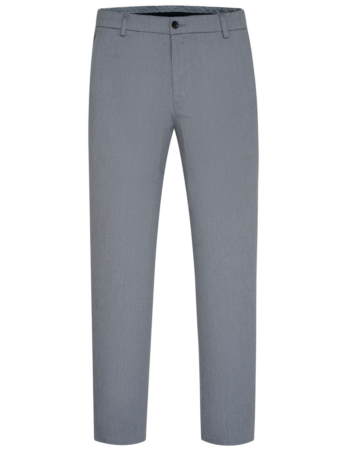 Grey Smart Fit Cotton Trouser FTC2430S-32