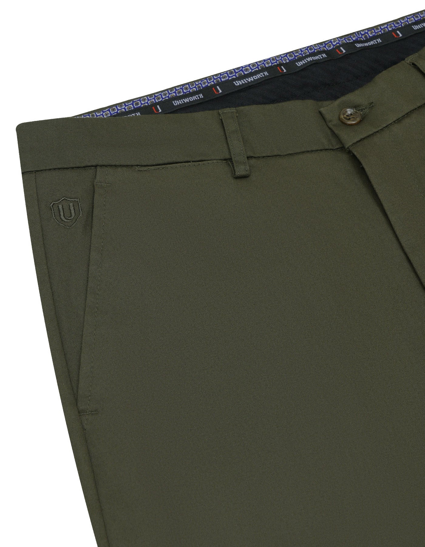Chocolate Smart Fit Cotton Trouser FTC2432C-32