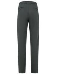 D Grey Smart Fit Cotton Trouser FTC2433S-36