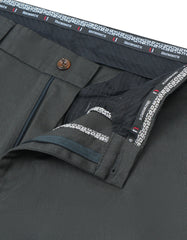 D Grey Smart Fit Cotton Trouser FTC2433S-30