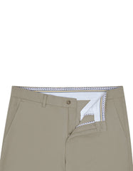 Khaki Classic Fit Cotton Trouser FTC2437C-30