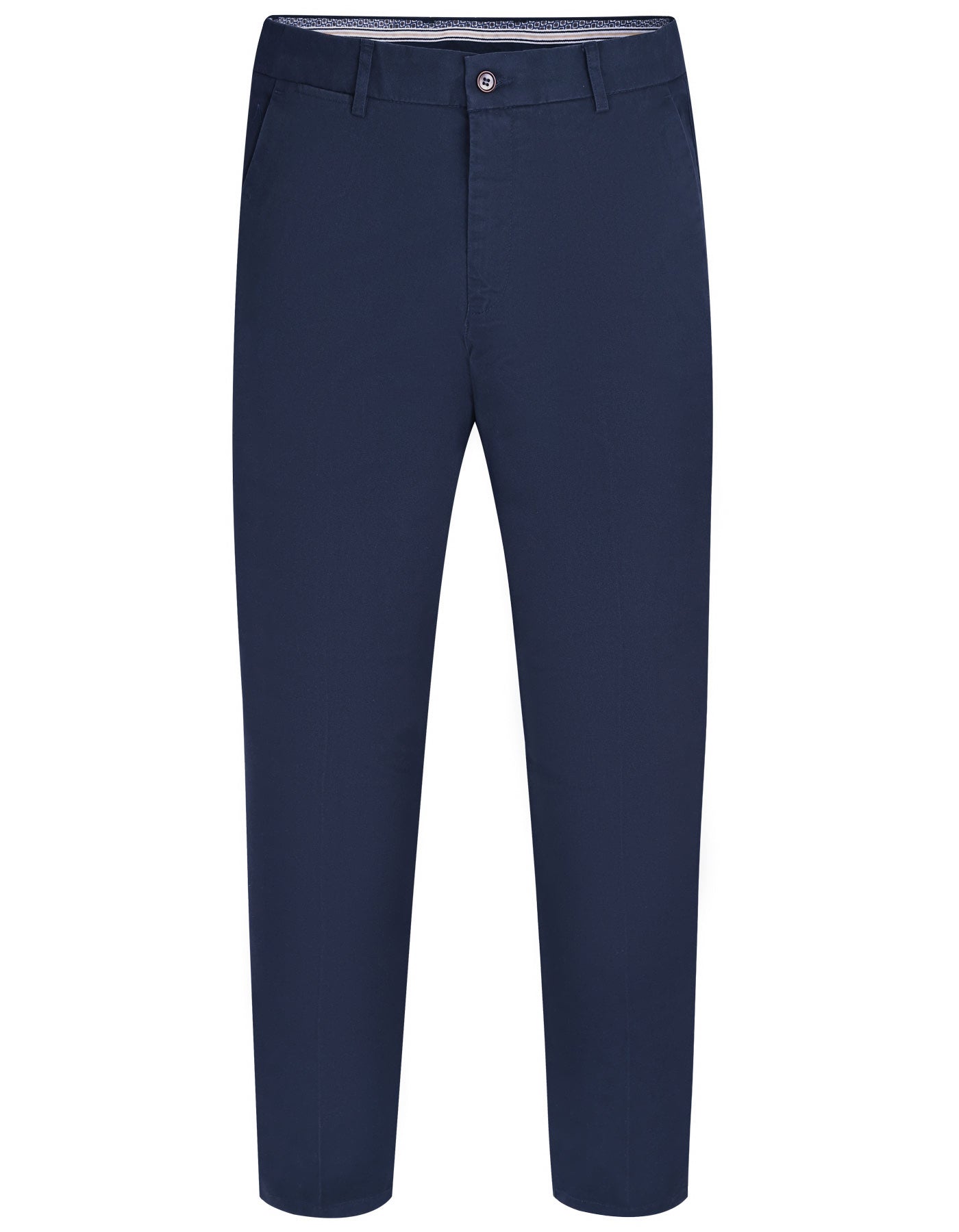 Navy Smart Fit Cotton Trouser FTC2438S-28