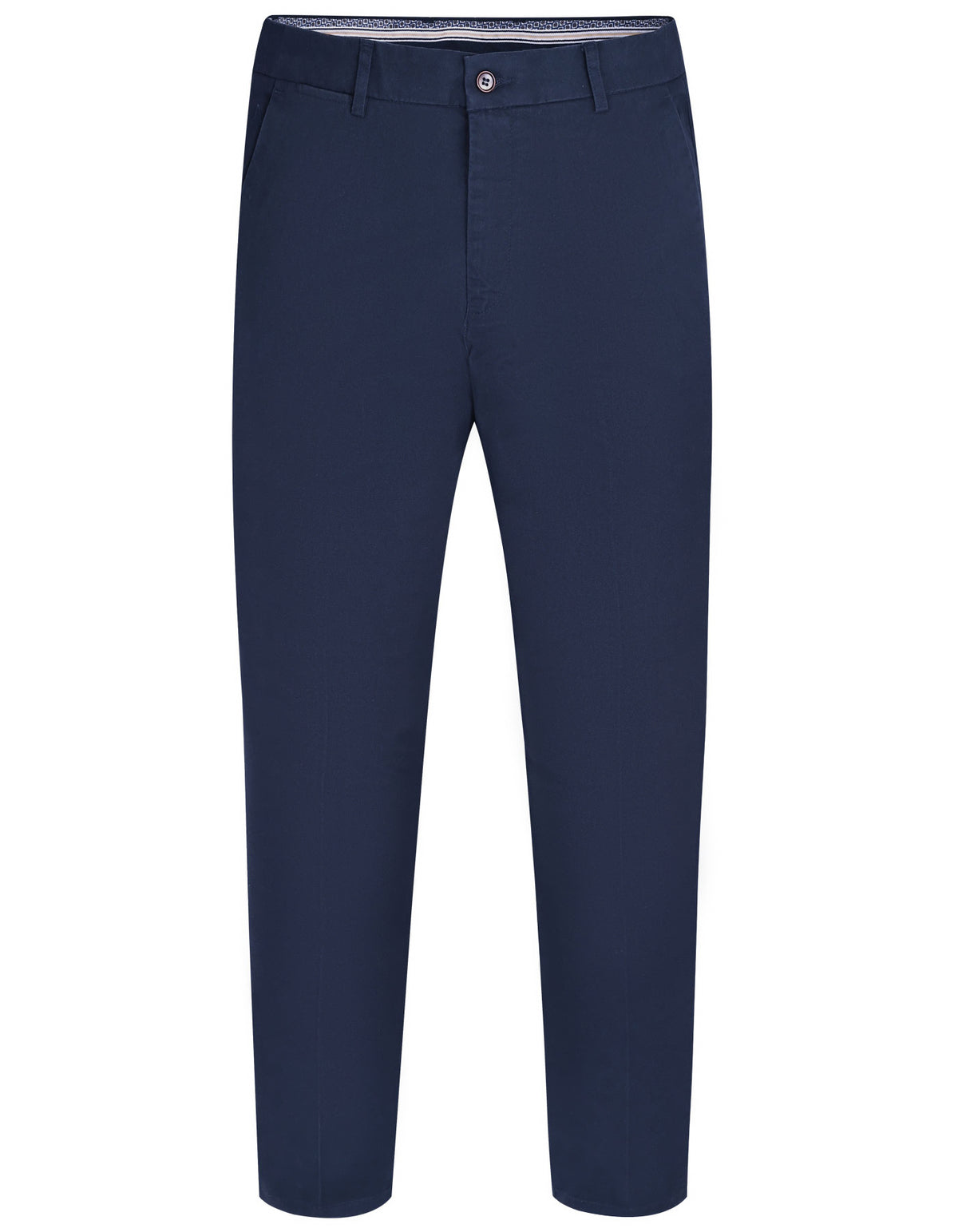 Navy Smart Fit Cotton Trouser FTC2438S-28