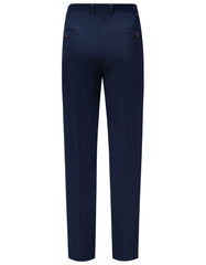 Navy Classic Fit Cotton Trouser FTC2448C-36