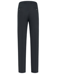 Black Classic Fit Cotton Trouser FTC2449C-36