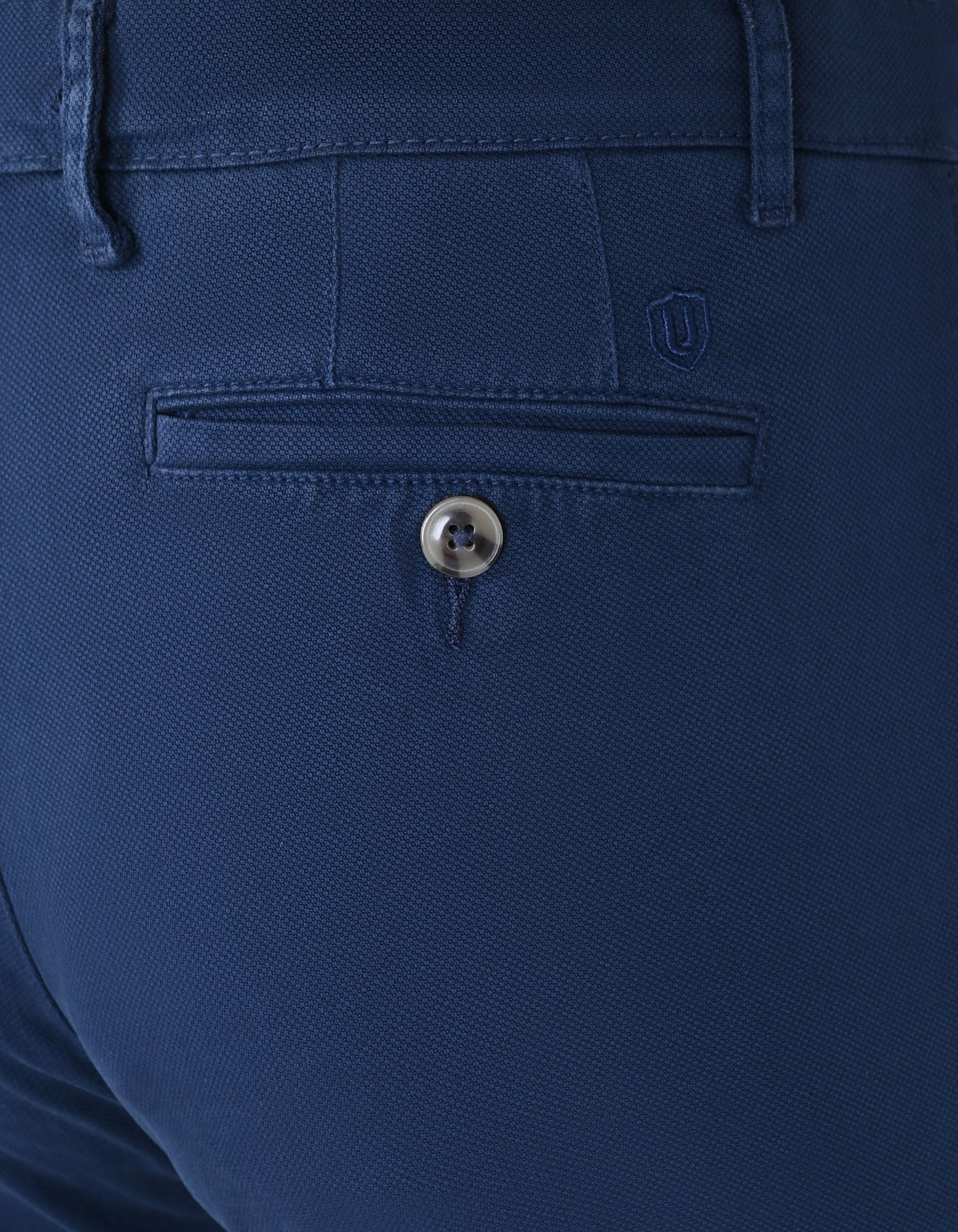 Navy Classic Fit Cotton Trouser FTC2450C-34