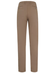 Brown Classic Fit Cotton Trouser FTC2451C-36