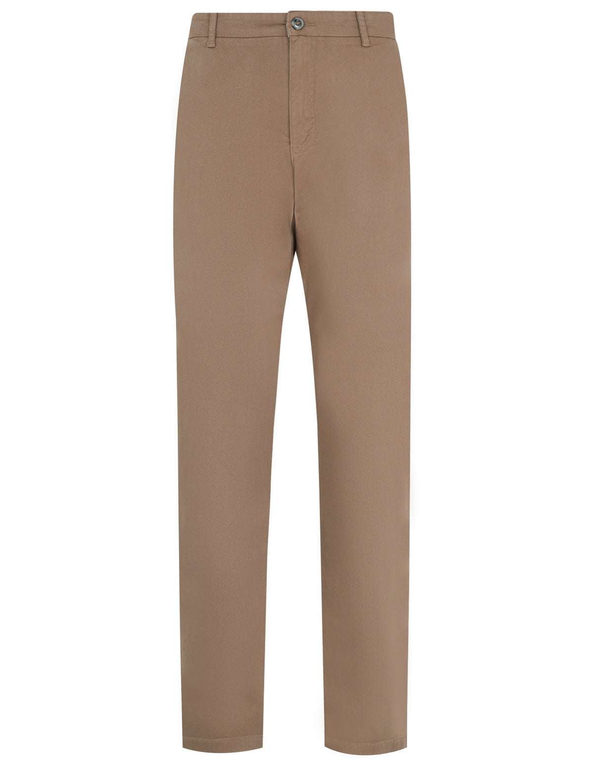 Brown Classic Fit Cotton Trouser FTC2451C-28