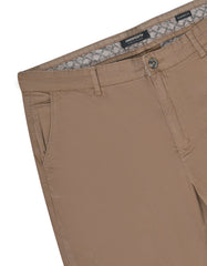 Brown Smart Fit Cotton Trouser FTC2451S-32
