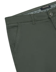 Olive Smart Fit Cotton Trouser FTC2453S-32