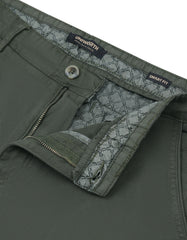 Olive Smart Fit Cotton Trouser FTC2453S-30